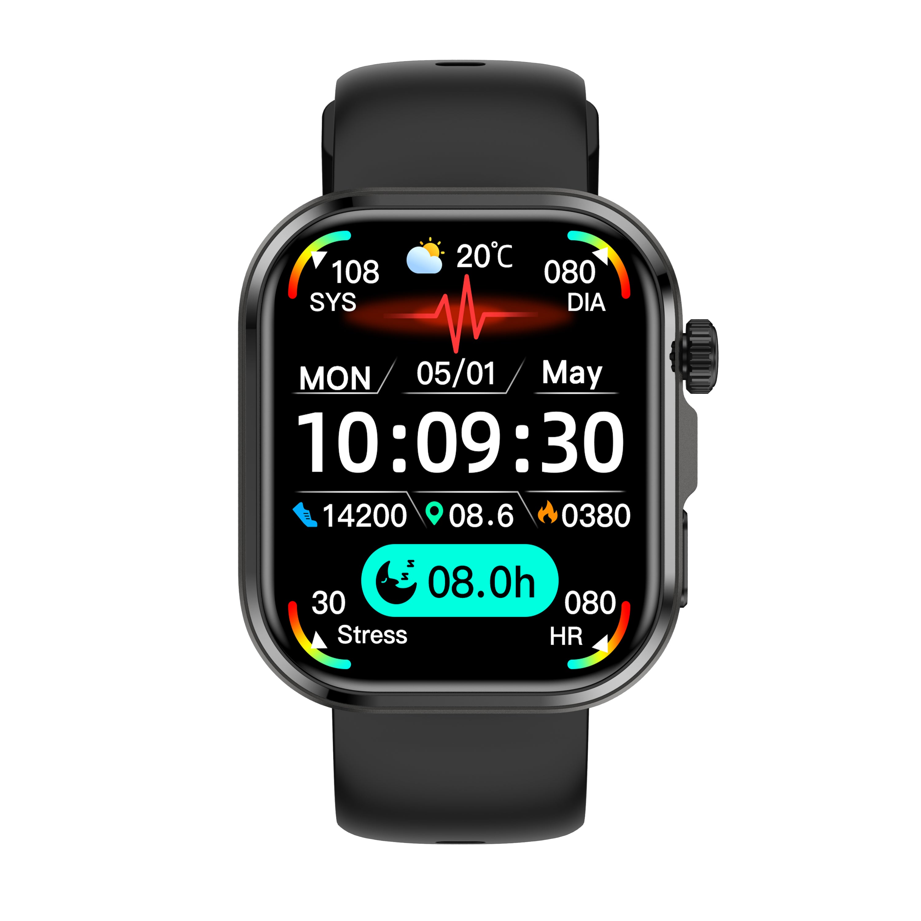 Smartwatch: Long Battery, Multi-Sports, Menstrual Cycle Tracking & More | iOS/Android Compatible