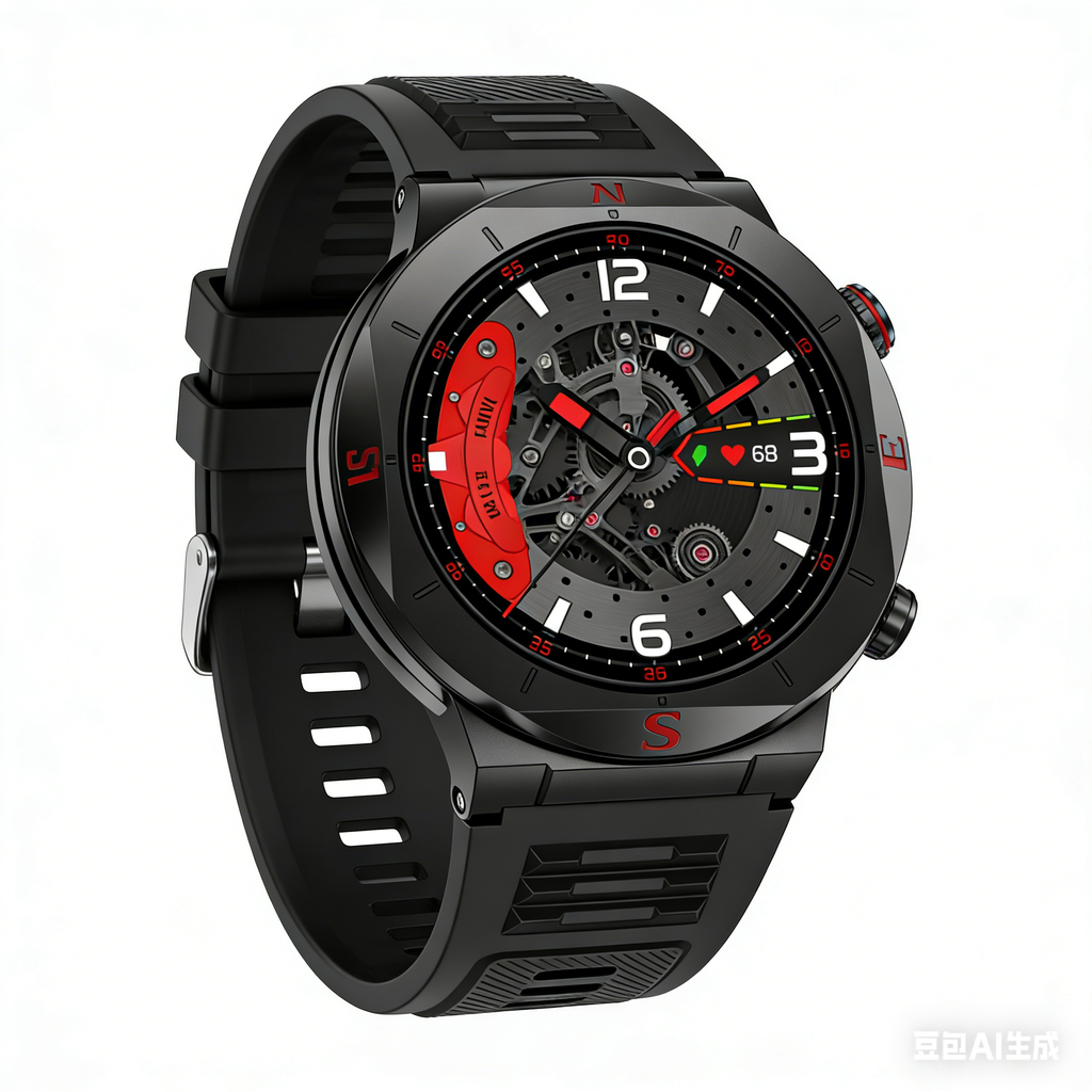 “Smartwatch – Heart Rate, SpO2 & Sleep Tracker, Fitness, Waterproof, Bluetooth Call, HD Touch Screen”