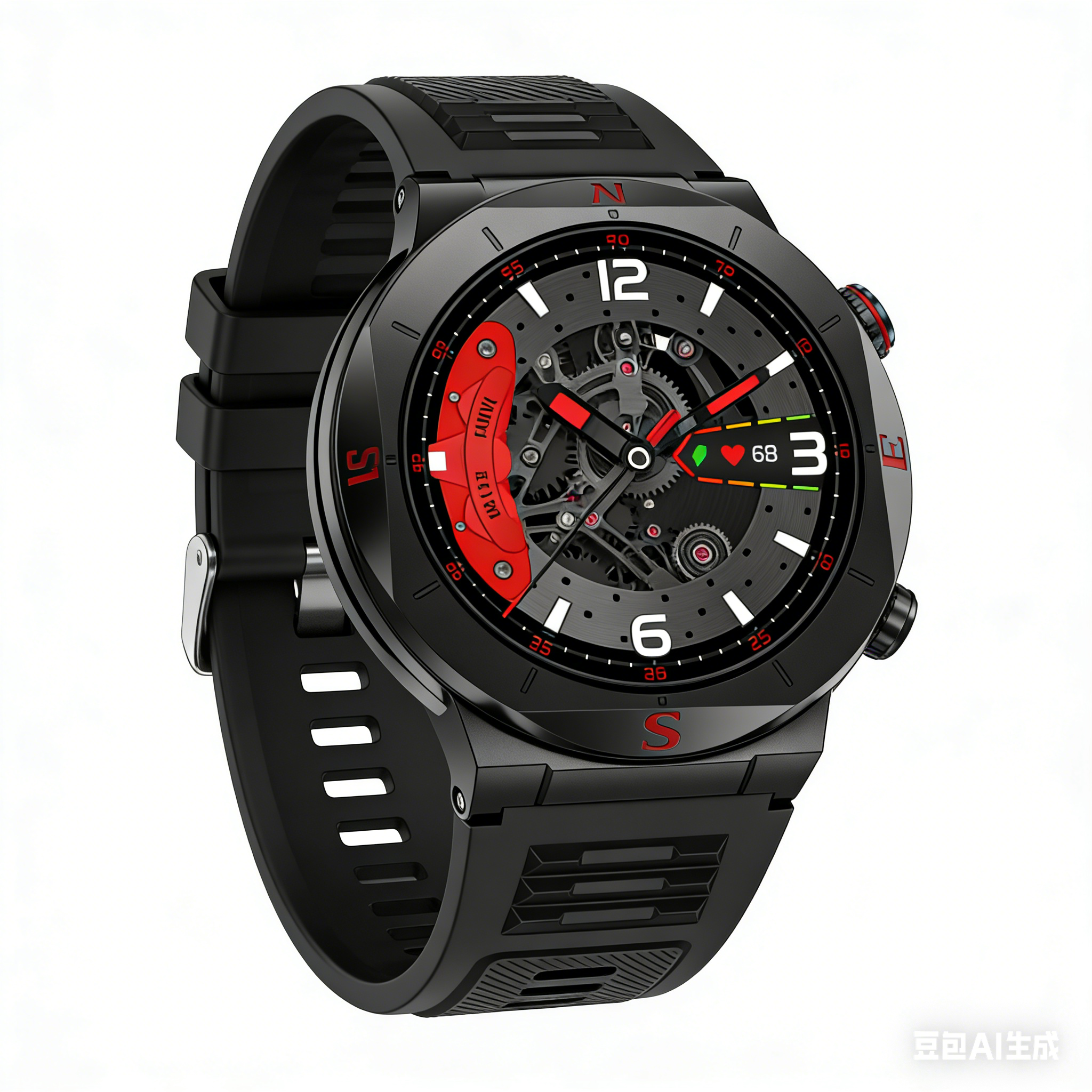 “Smartwatch – Heart Rate, SpO2 & Sleep Tracker, Fitness, Waterproof, Bluetooth Call, HD Touch Screen”