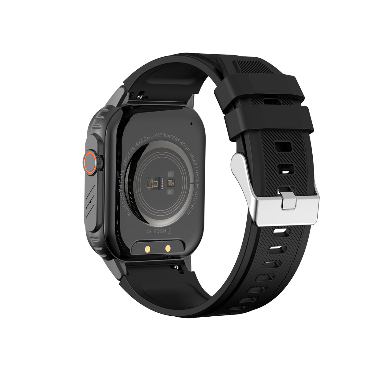 Full-Screen Outdoor Sports Smartwatch with Call Answering & Music Control, AMOLED Touchscreen
