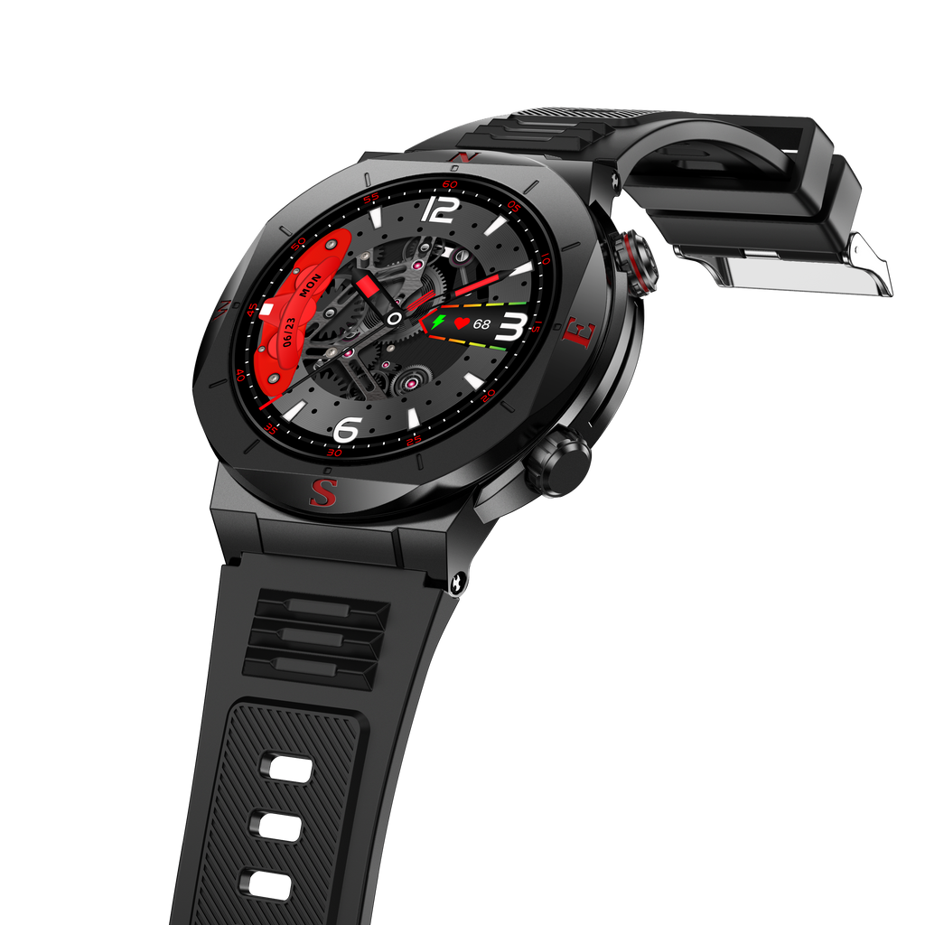 “Smartwatch – Heart Rate, SpO2 & Sleep Tracker, Fitness, Waterproof, Bluetooth Call, HD Touch Screen”