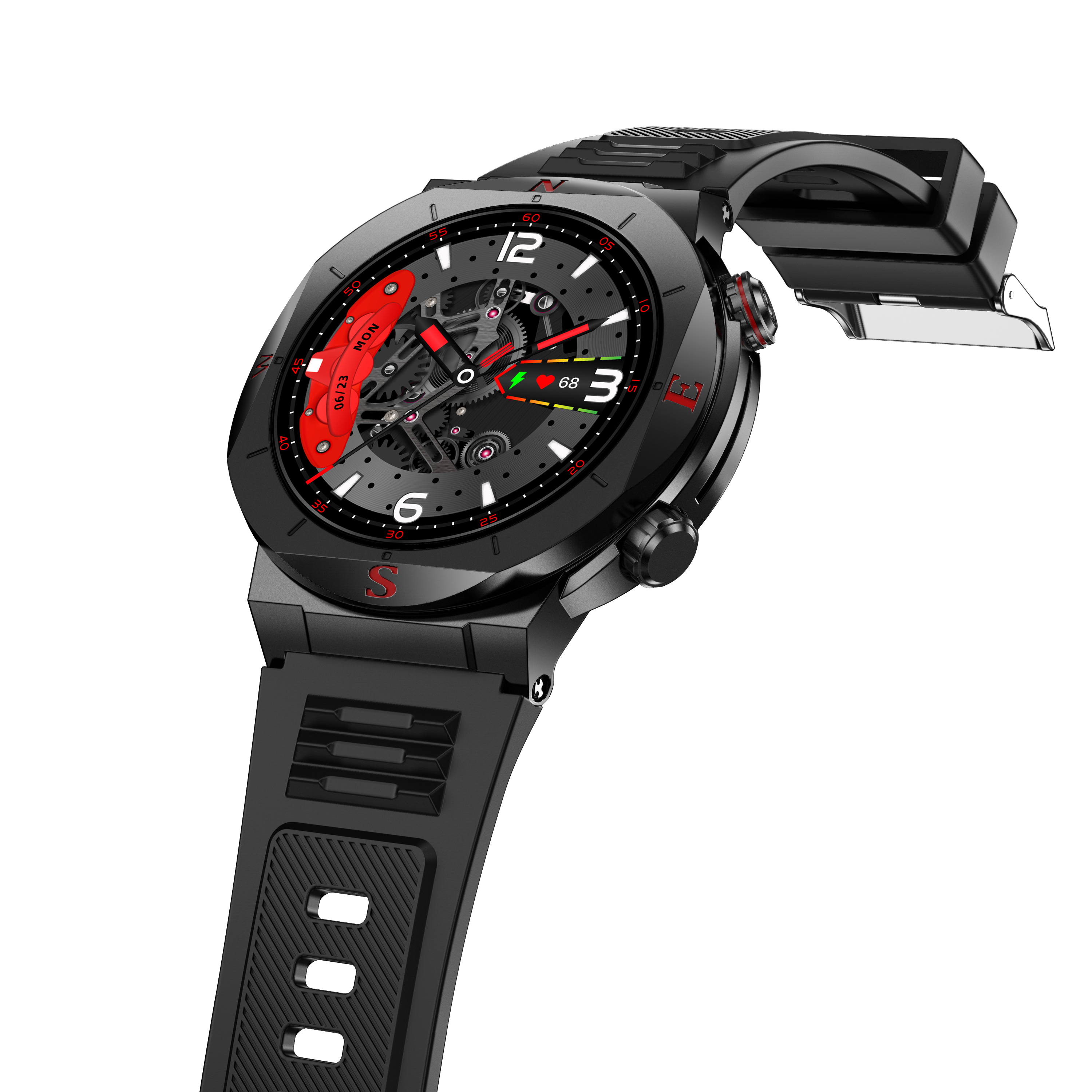“Smartwatch – Heart Rate, SpO2 & Sleep Tracker, Fitness, Waterproof, Bluetooth Call, HD Touch Screen”