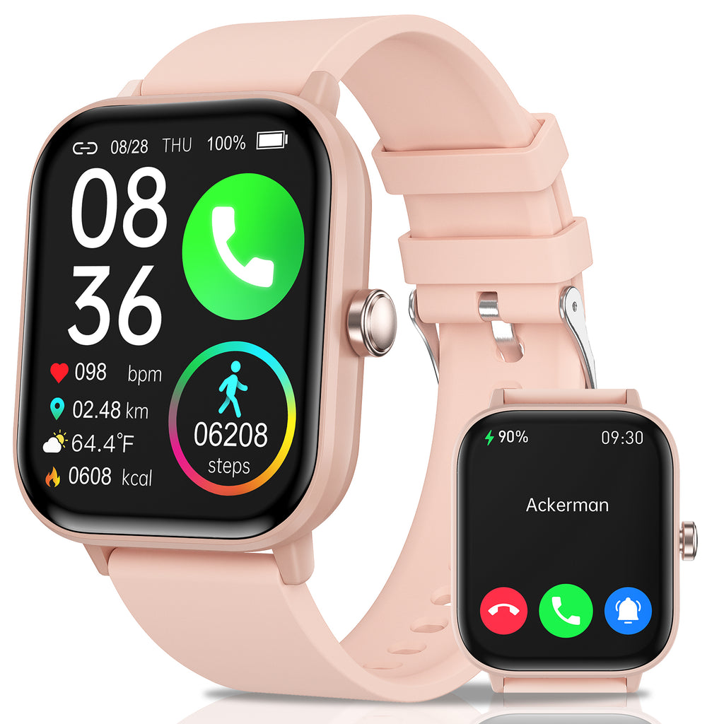 1.84" Sports Smartwatch with Bluetooth Calling and Health Monitoring - Fatouaw watch