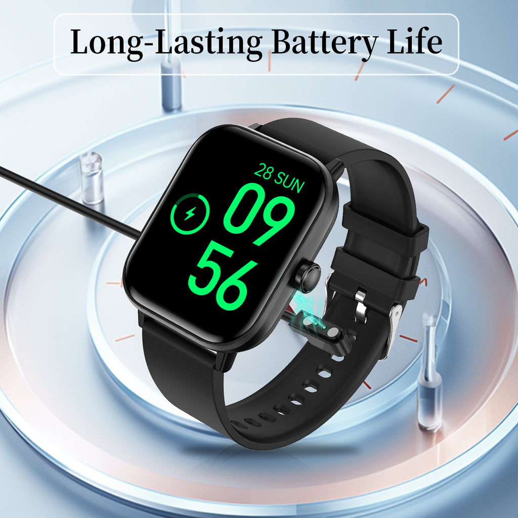 1.84" Sports Smartwatch with Bluetooth Calling and Health Monitoring - Fatouaw watch