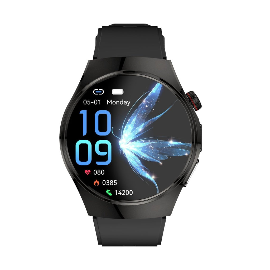 Fatouaw Smartwatch with Advanced ECG + Blood Pressure + Blood Glucose + Uric Acid + Activity Tracking + Emergency - Fatouaw watch