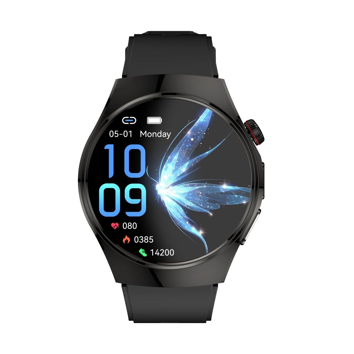 Fatouaw Smartwatch with Advanced ECG + Blood Pressure + Blood Glucose + Uric Acid + Activity Tracking + Emergency - Fatouaw watch