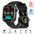 Smartwatch: Long Battery, Multi-Sports, Menstrual Cycle Tracking & More | iOS/Android Compatible