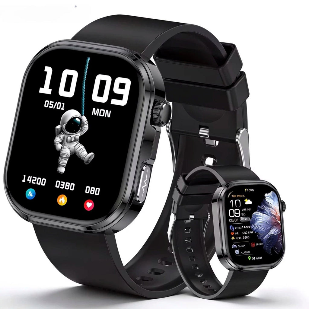 Bluetooth Outdoor Sports Watch with Heart Rate, Sleep, Blood Pressure Monitoring - Fatouaw watch