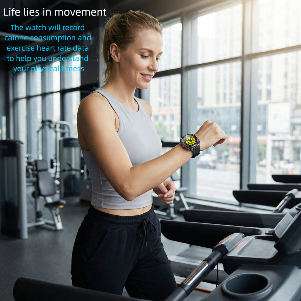 Advanced Sports Smartwatch with Calorie Pedometer and 120 Sports Modes, Perfect for Gifts